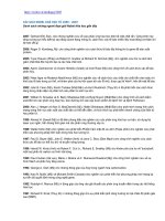 CÁC GIẢI NOBEL HOÁ HỌC TỪ 1980 2007