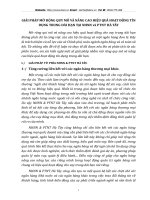 GIẢI PHÁP MỞ RỘNG QUY MÔ VÀ NÂNG CAO HIỆU QUẢ HOẠT ĐỘNG TÍN DỤNG TRUNG DÀI HẠN TẠI NHNN và PTNT HÀ TÂY