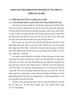 PHÂN TÍCH TÌNH HÌNH QUẢN TRỊ NHÂN SỰ TẠI CÔNG TY ĐIỆN LỰC HÀ NỘI