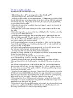 Đôi điều về cà phê, nước uống