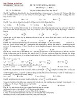 LT cấp tốc Vật Lý 2010 số 30