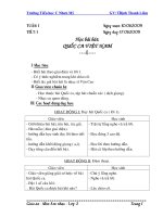 Giáo án Word âm nhạc lớp 3 dạng tham khảo