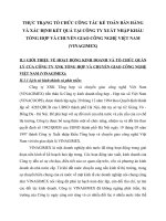 THỰC TRẠNG TỔ CHỨC CÔNG TÁC KẾ TOÁN BÁN HÀNG VÀ XÁC ĐỊNH KẾT QUẢ TẠI CÔNG TY XUẤT NHẬP KHẨU TỔNG HỢP VÀ CHUYỂN GIAO CÔNG NGHỆ VIỆT NAM