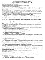 KIỂM TRA ĐỊNH KÌ THÁNG 10