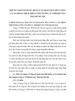 MỘT SỐ Ý KIẾN ĐÁNH GIÁ  ĐỀ XUẤT VỀ HẠCH TOÁN TIỀN LƯƠNG VÀ CÁC KHOẢN TRÍCH THEO LƯƠNG Ở CÔNG TY TNHH DỆT MAY THÁI SƠN HÀ NỘI