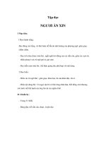 Tập đọc - NGƯƠI ĂN XIN