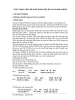 THỰC TRẠNG CHỨC KẾ TOÁN TRONG MỘT KỲ CỦA DOANH NGHIỆP