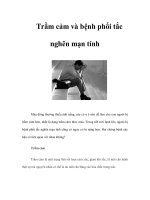 Trầm cảm và bệnh phổi tắc nghẽn mạn tính