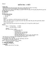 tiết 18 sinh 7 - kiểm tra 1 tiết