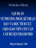 Tài liệu chuẩn kiến thức vật lí