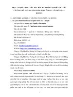 THỰC TRẠNG CÔNG TÁC TỔ CHỨC KẾ TOÁN CHI PHÍ SẢN XUẤT VÀ TÍNH GIÁ THÀNH SẢN PHẨM TẠI CÔNG TY CỔ PHẦN CẦU ĐUỐNG