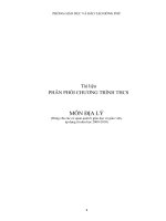 PPCTr  nôn Sử + Địa đã chỉnh sưa thực hiện từ tuần 13/11/2010