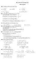 Ôn tập HKI toán 10