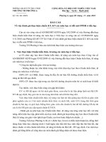 Đánh giá việc thực hiện chuẩn KN-KN và đổi mớiPPDH bậc tiểu học