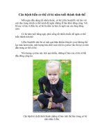 Căn bệnh biến cơ thể cô bé năm tuổi thành tinh thể