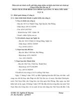 PHÂN TÍCH TÌNH HÌNH TÀI CHÍNH TẠI CÔNG TY HOA TIÊU KHU VỰC II