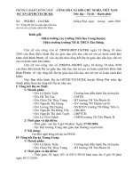 Tập huấn bổ sung tăng cường tiếng việt cho học sinh