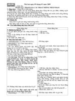 GIÁO ÁN LỚP 4 TUẦN 16 ( CKTKN) DUNG....