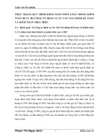 THỰC TRẠNG QUY TRÌNH KIỂM TOÁN THUẾ GTGT TRONG KIỂM TOÁN BCTC DO CÔNG TY DỊCH VỤ TƯ VẤN TÀI CHÍNH KẾ TOÁN VÀ KIỂM TOÁN THỰC HIỆN