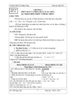 DAI SO 8 TUAN 1 - TUAN 12