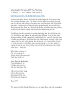 Sang thu - Một cách tiếp cận hay