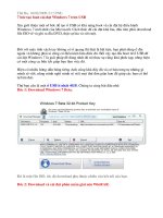 Cài Win trên USB