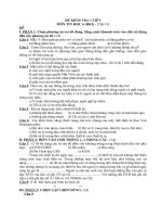 ĐỀ KIỂM TRA TIN HỌC 6 CẢ NĂM