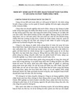 NHẬN XÉT  ĐÁNH GIÁ VỀ TỔ CHỨC HẠCH TOÁN KẾ TOÁN TẠI CÔNG TY XÂY DỰNG VÀ PHÁT TRIỂN NÔNG THÔN