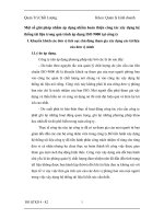 Một số giải pháp nhằm áp dụng nhằm hoàn thiện công tác xây dựng hệ thống tài liệu trong quá trình áp dụng ISO 9000 tại công ty