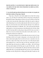 PHƯƠNG HƯỚNG VÀ GIẢI PHÁP HOÀN THIỆN HỆ THỐNG BÁO CÁO TÀI CHÍNH VỚI VIỆC PHÂN TÍCH TÌNH HÌNH TÀI CHÍNH TẠI TỔNG CÔNG TY SÔNG ĐÀ