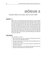 Những thông tin chung - Giới và phát triển