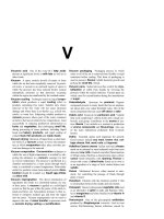 Từ điển công nghệ thực phẩm - V