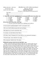 De thi Tieng Anh 9 GDI