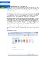 Biến giao diện của Vista giống XP