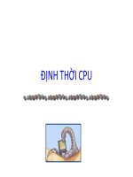 lập lich cpu