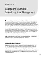 Configuring OpenLDAP