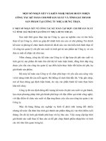 MỘT SỐ NHẬN XÉT VÀ KIẾN NGHỊ NHẰM HOÀN THIỆN CÔNG TÁC KẾ TOÁN CHI PHÍ SẢN XUẤT VÀ TÍNH GIÁ THÀNH SẢN PHẨM TẠI CÔNG TY NHỰA HƯNG THẬN