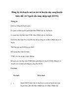 Đăng ký di chuyển nơi cư trú từ huyện này sang huyện khác đối với Người sẵn sàng nhập ngũ (SSNN)