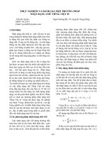 041_Thực nghiệm và đánh giá một phương pháp nhận dạng chữ tiếng Việt in