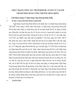 THỰC TRẠNG CÔNG TÁC THẨM ĐỊNH DỰ ÁN ĐẦU TƯ TẠI CHI NHÁNH NHÂN HÀNG CÔNG THƯƠNG HOÀN KIẾM