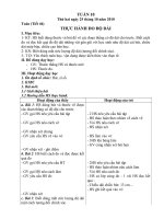 GATUAN 10 chuẩn KTKN theo quy trình của sở