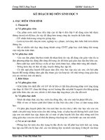 Kế hoạch bộ môn Sinh học 9