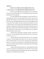 Tổ CHứC TàI CHíNH  DOANH NGHIệP THƯƠNG MạI