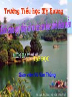 tập đọc:Cửa sông