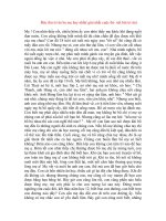 Bức thư tri ân hay nhất