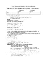 VÍ DỤ VỀ THUYẾT CHI PHÍ CƠ HỘI CỦA HABERLER