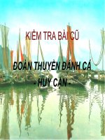 Tuần 12 Tiết 56 : BẾP LỬA
