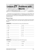 Grammar And Usage For Better Writing - Problems with Nouns