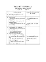 Nhật ký hàng ngày