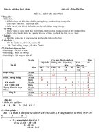 de kiem tra hinh hoc 6 tiet 14 co ma tran chuan